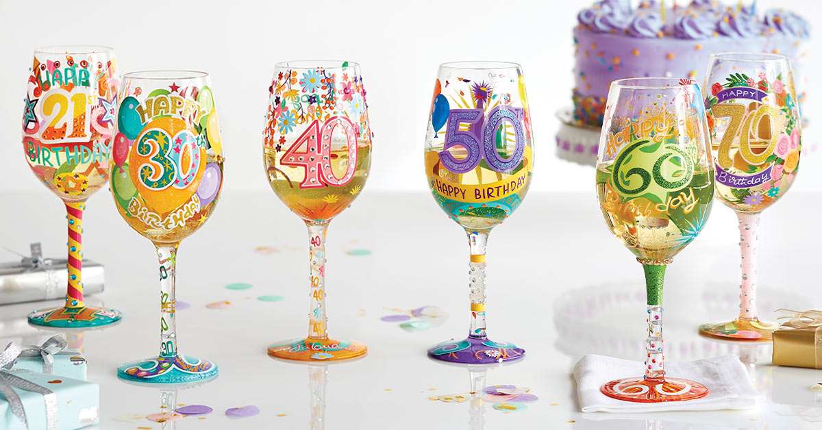 Birthday glasses