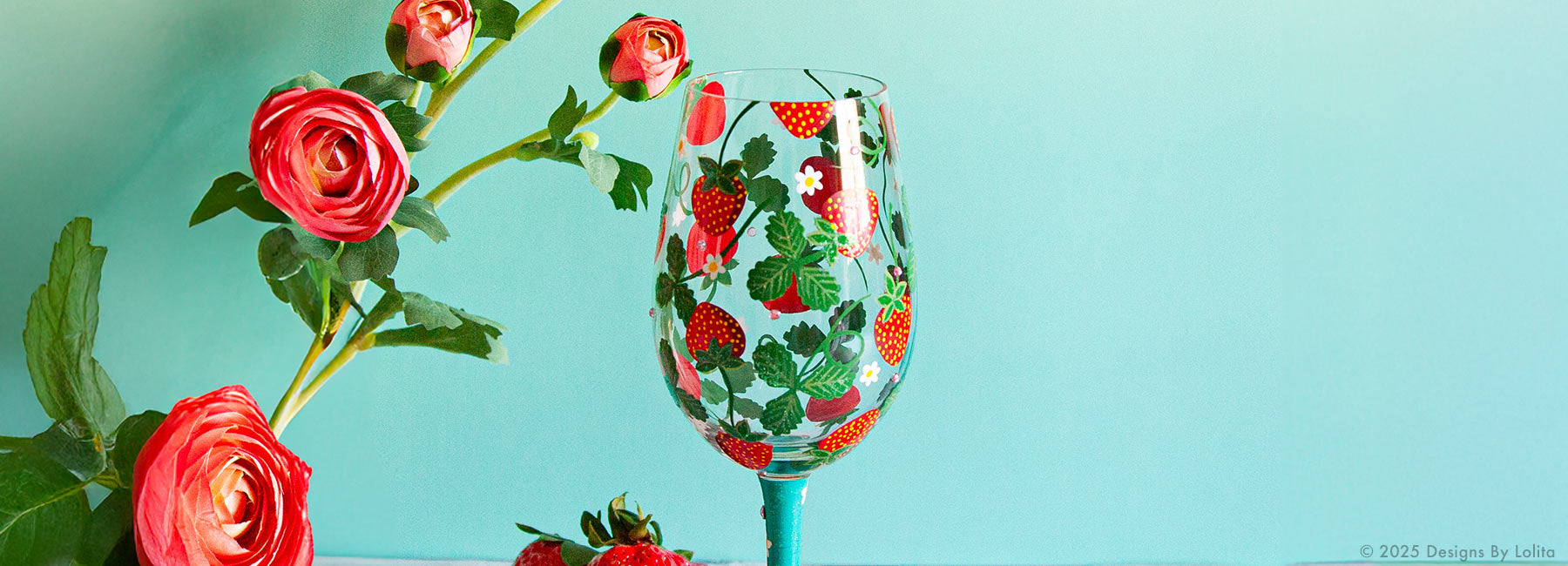 Designs by Lolita Summer Wine Glasses