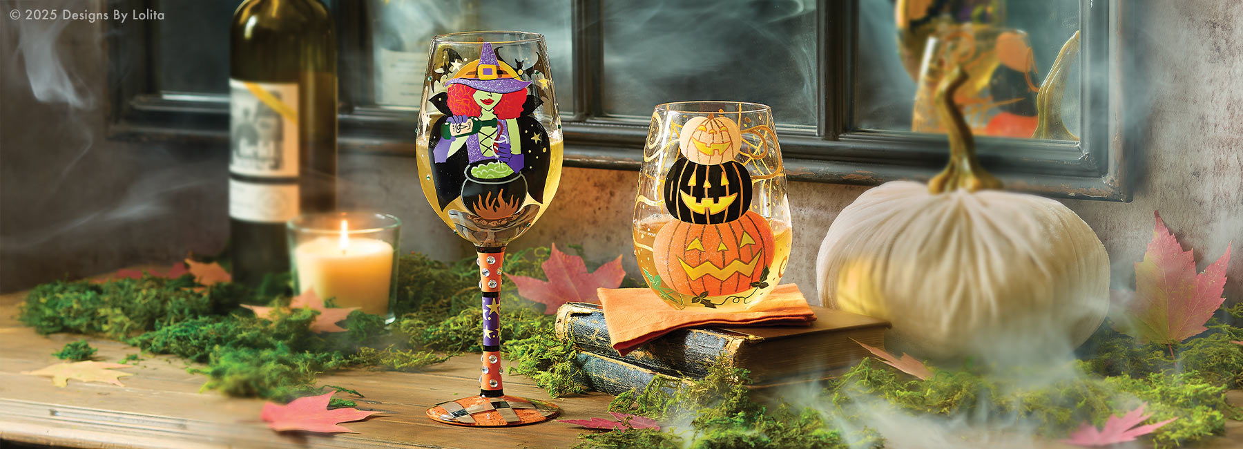 Designs by Lolita Halloween Glasses