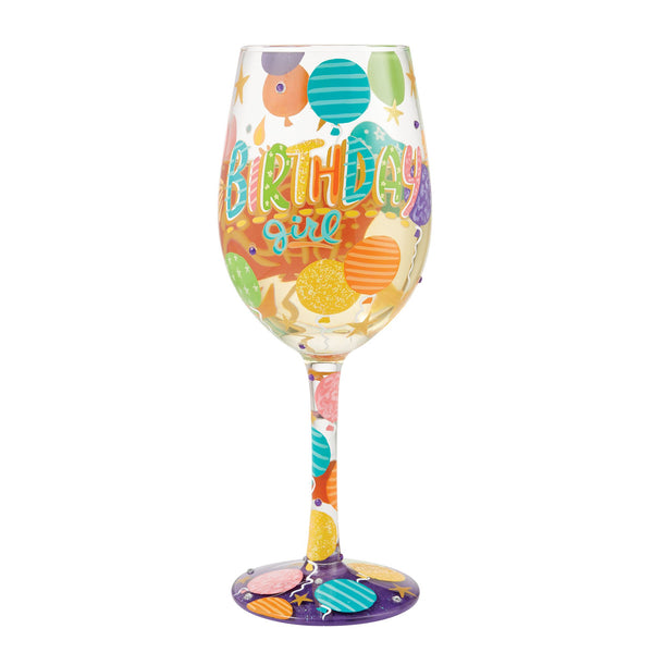 Lolita : Birthday Girl Wine Glass