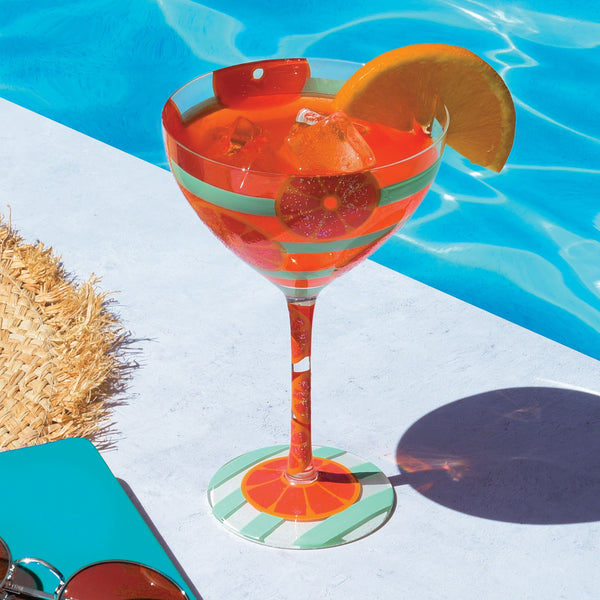 Customised POSM Solutions — Aperol Spritz Cocktail Glass and Tree