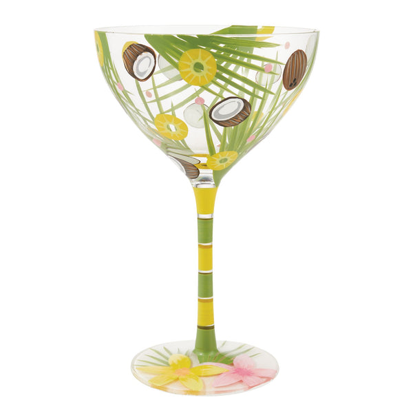 Lolita Negroni Hand Painted Cocktail Glass Cocktail Glass