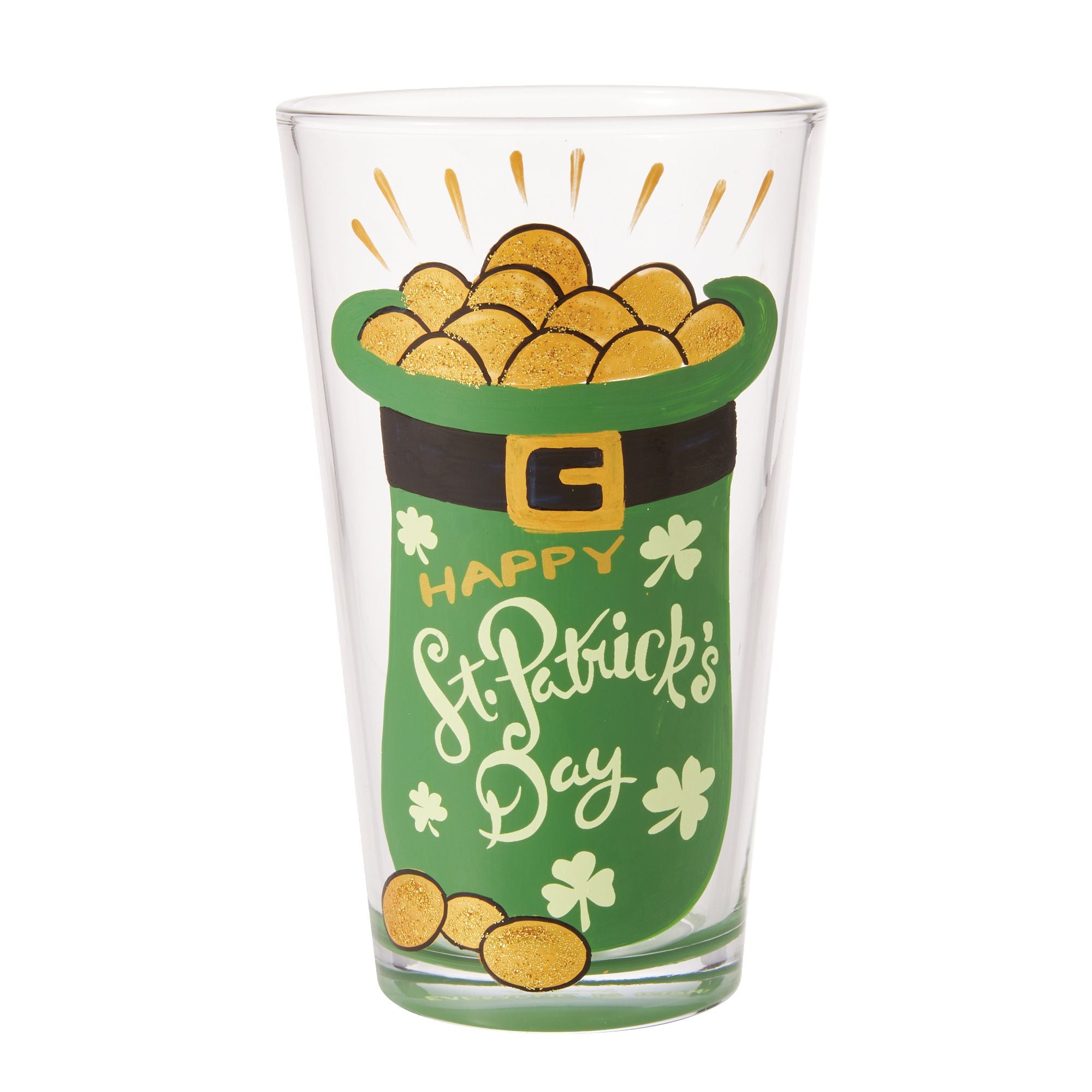Happy St Patrick's Day Beer Glasses SuperShape Foil Balloon