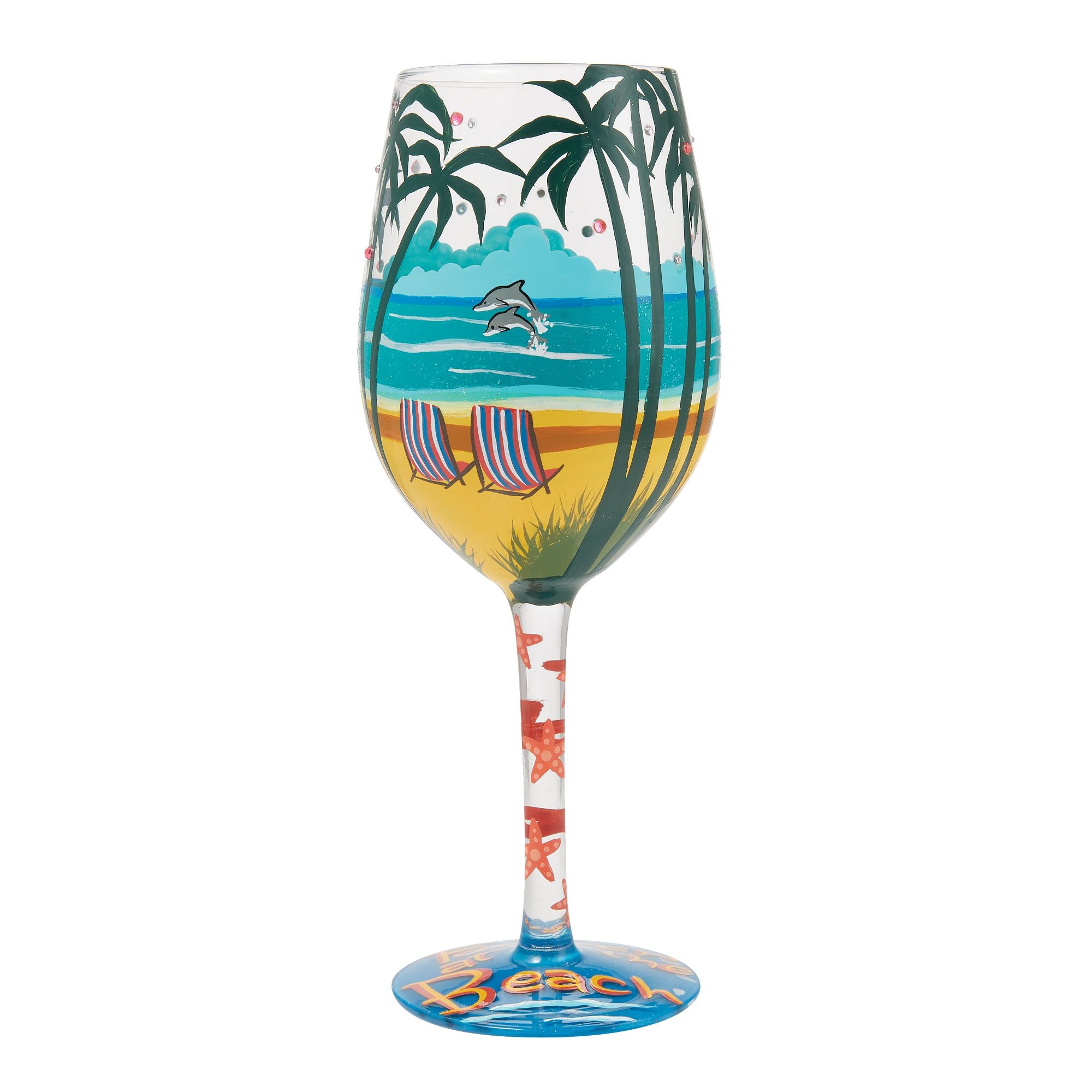 Forever at the Beach Wine Glass by Lolita (Regular)