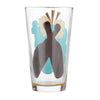 Cheers and Beers Hand-Painted Beer Glass, 16 oz.