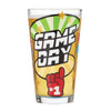 Game Day Hand-Painted Beer Glass, 16 oz.