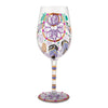 Winecatcher Hand Painted wine glass