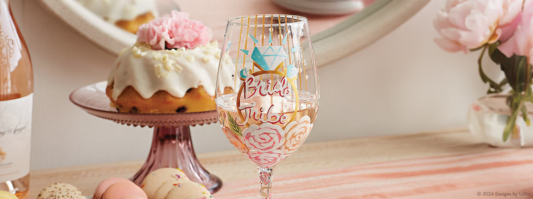 Designs by Lolita Bride Tribe Cocktail Glass