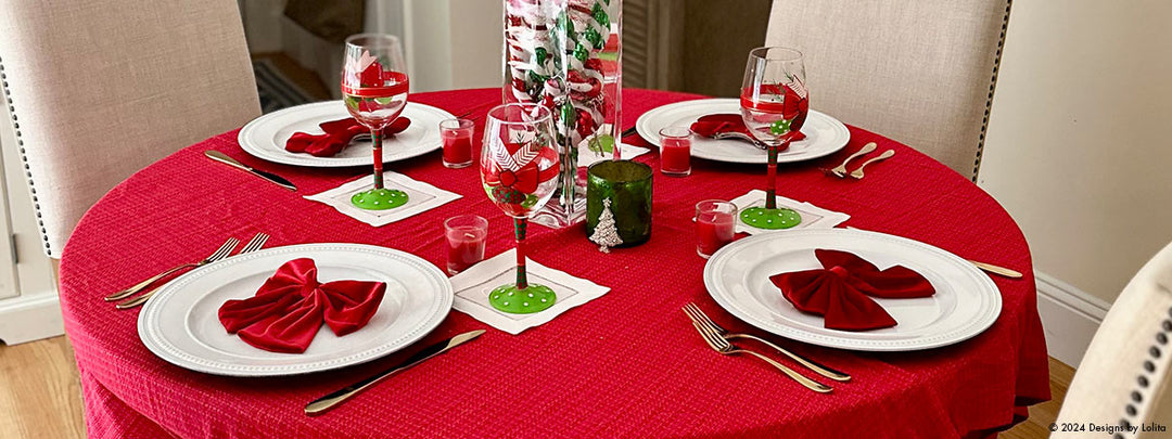 Christmas Table Setting