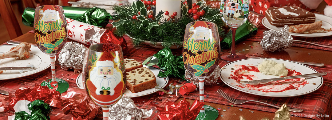 Designs by Lolita Christmas Table setting