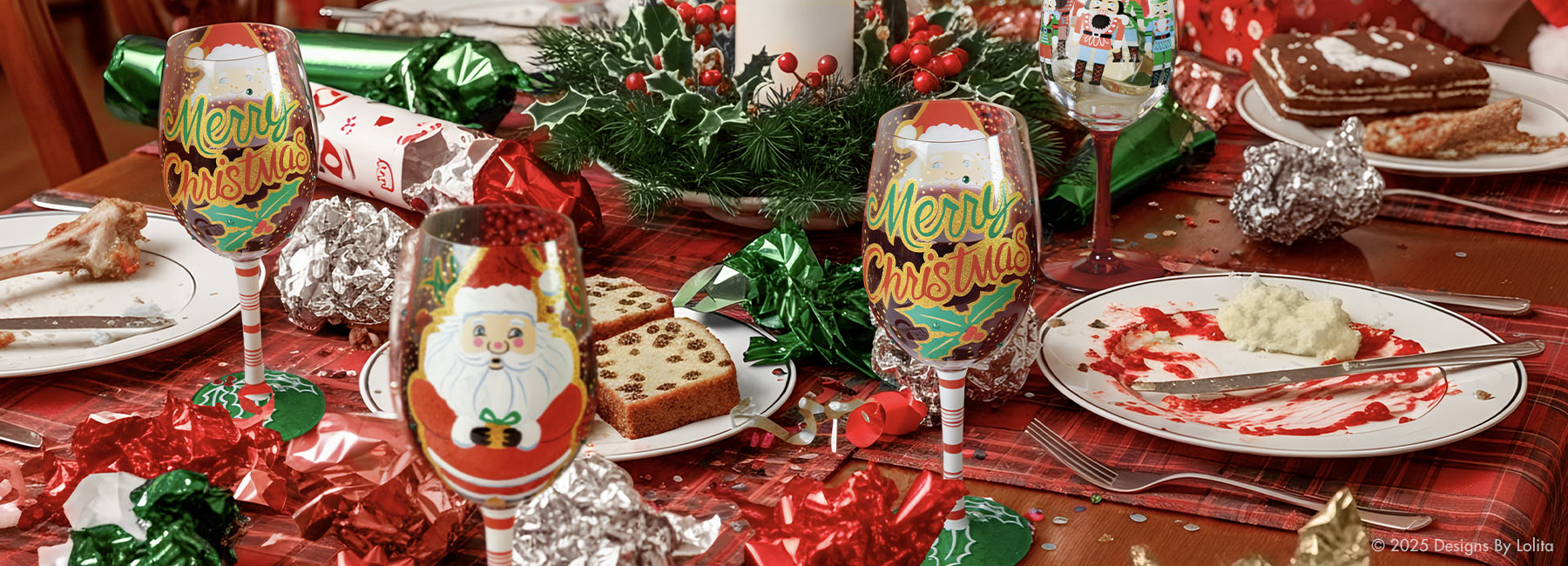 Designs by Lolita Christmas Table setting