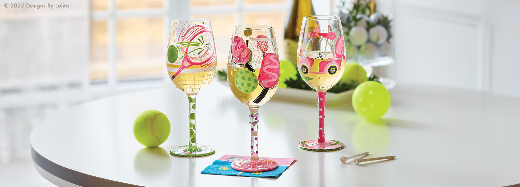 Designs by Lolita New Wine Glasses
