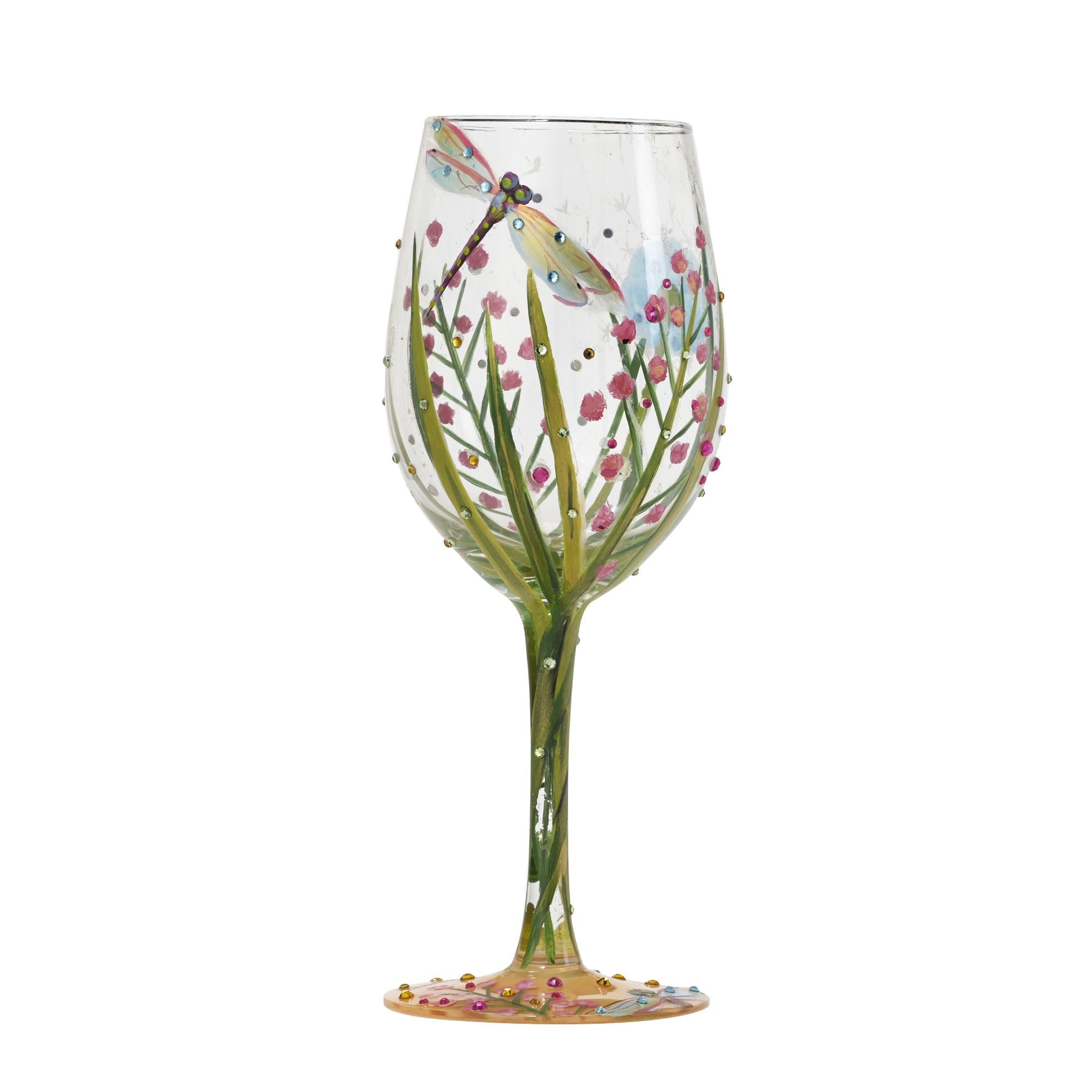Designs by Lolita Dragonfly Summer Wine Glass - Thumbnail 5