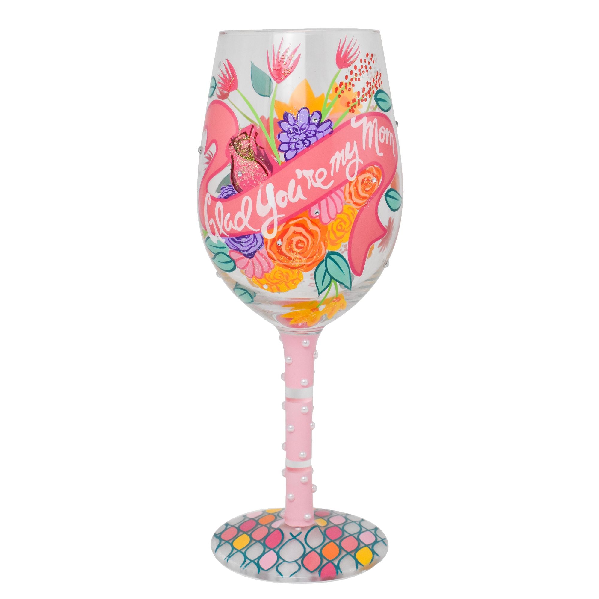 Mama Hen - Stemless Wine Glass for Mom - Cute Funny Wine Gift Idea - U -  bevvee