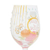Bride Tribe Hand-Painted Wine Glass, 15 oz.
