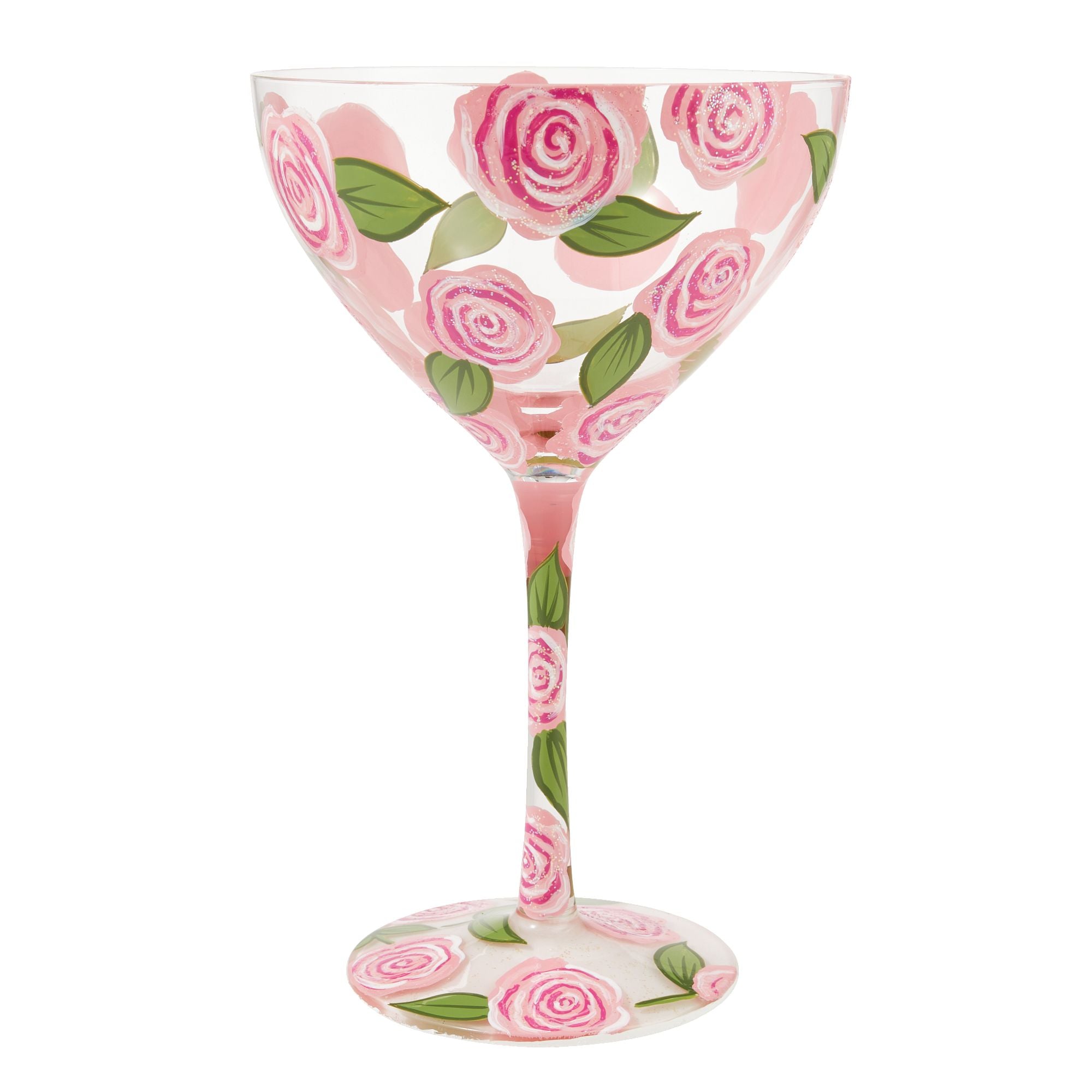 Pink Lady Cocktail Glass Ornament – Domaci