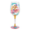 Life When Retired Hand Painted wine glass