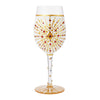 Touch of Gold Wine Glass