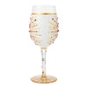 Touch of Gold Wine Glass