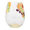 Best Nurse Ever Hand Painted Stemless Wine Glass