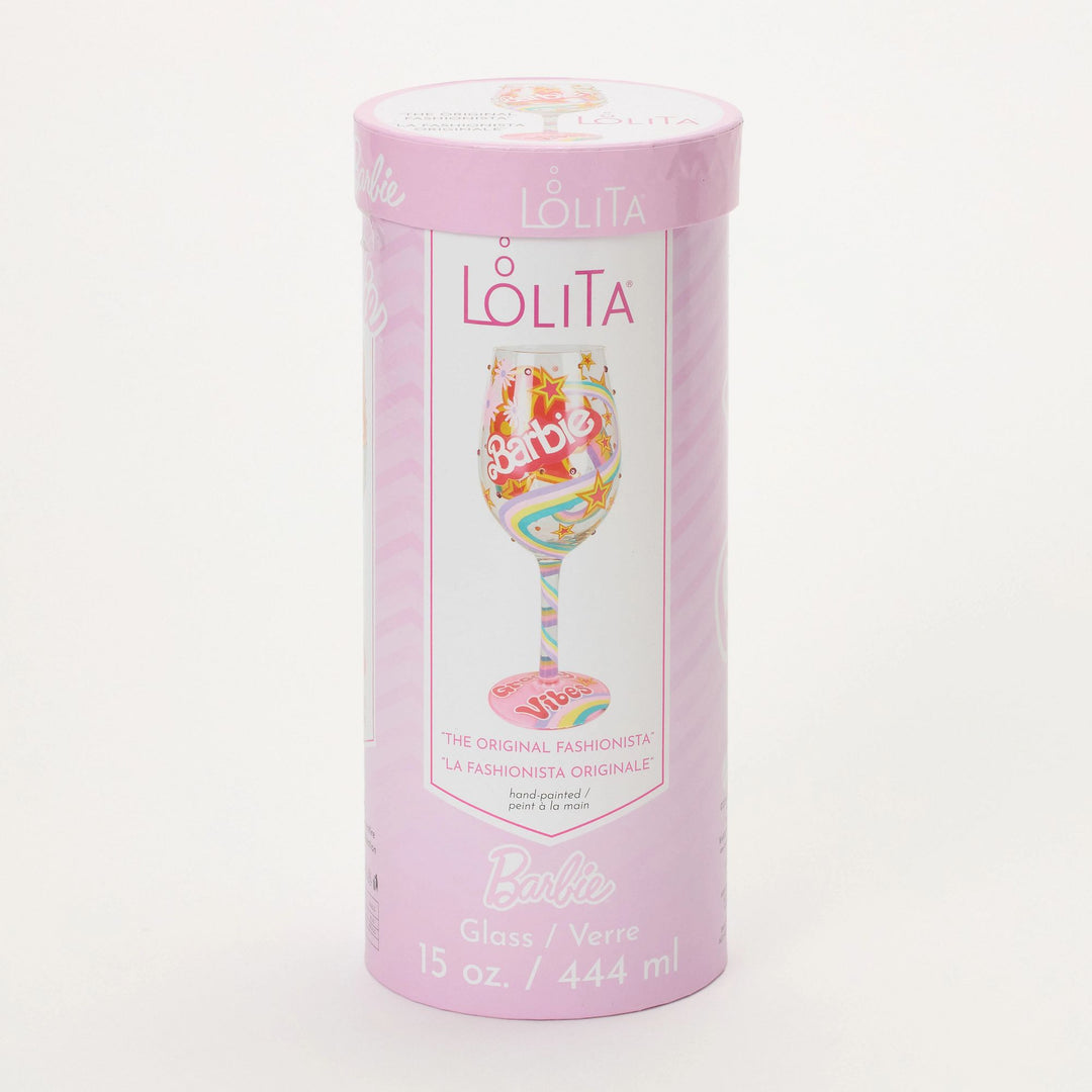 The Original Fashionista Hand Painted Glass
