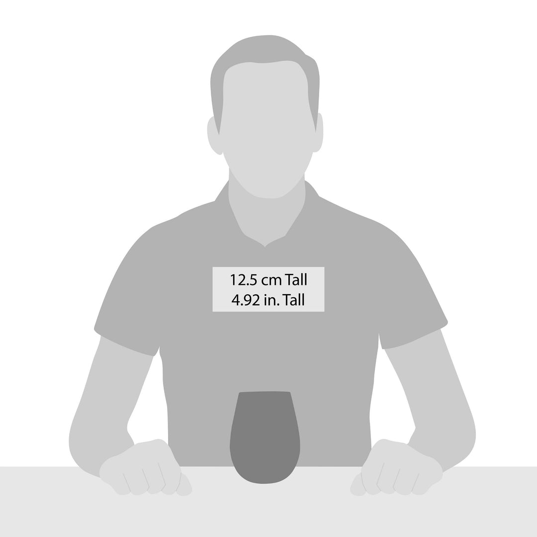 Butterfly Jubilee Hand Painted Stemless Wine Glass