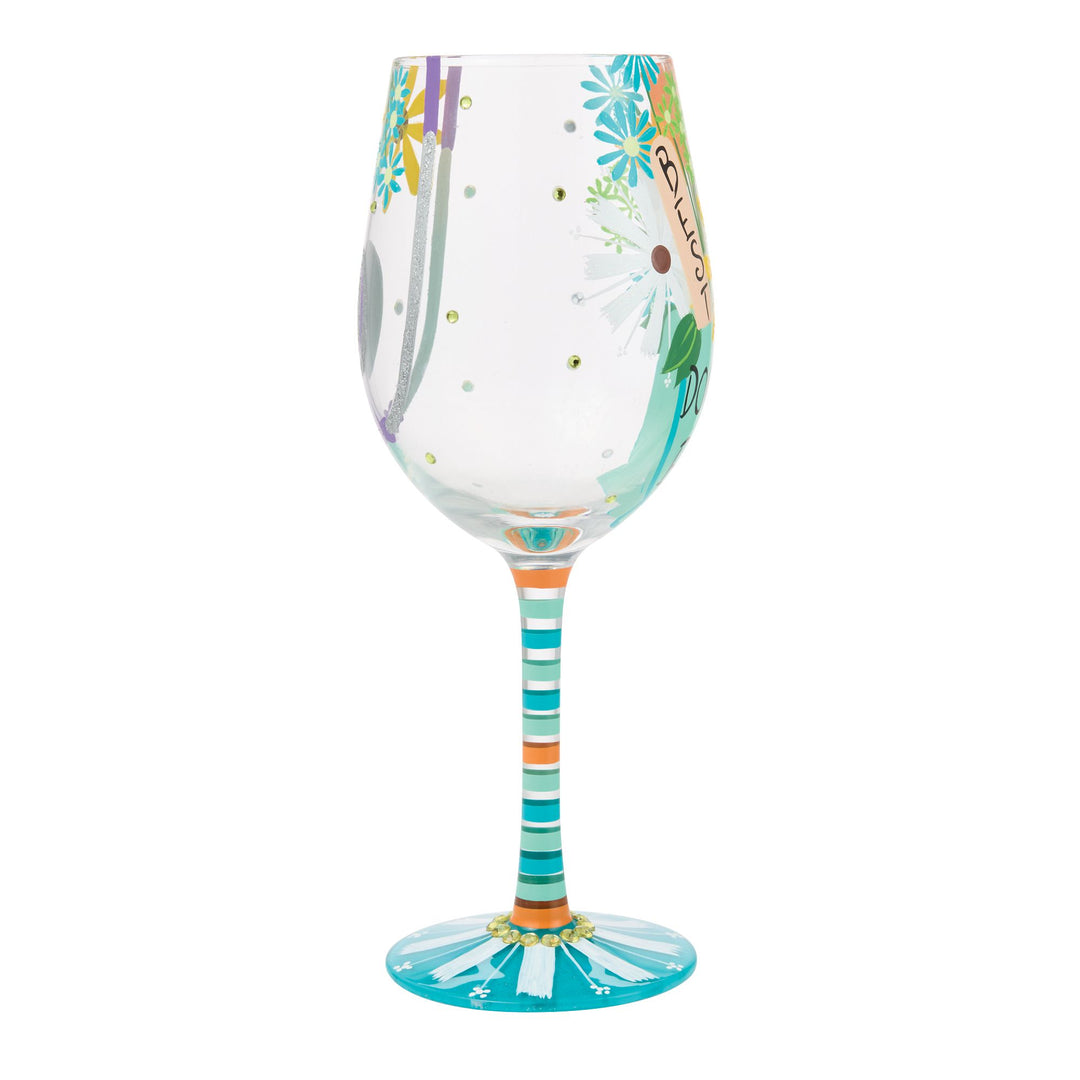 Best Doctor Ever Hand Painted Wine Glass