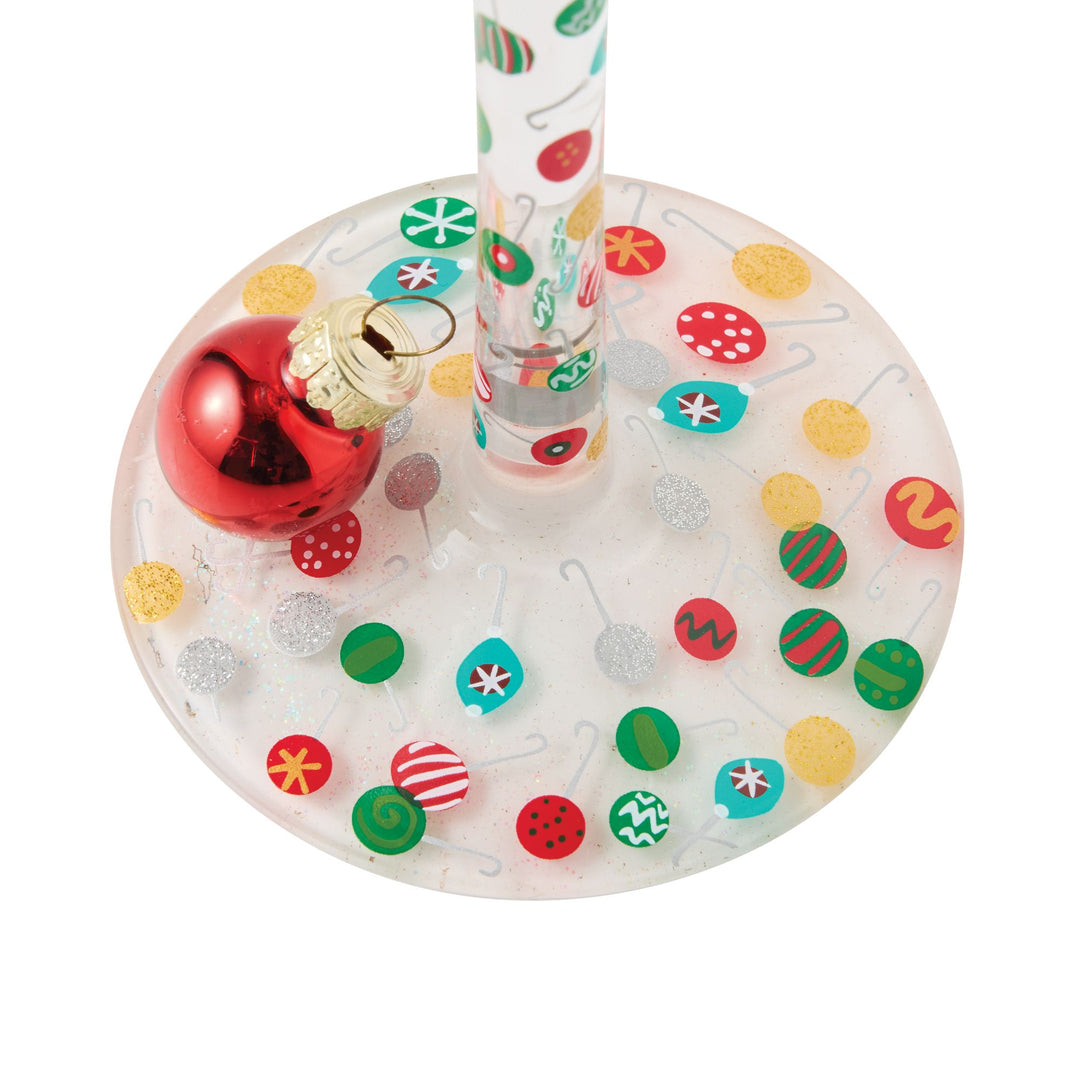 Ornaments-A-Million Hand Painted Wine Glass
