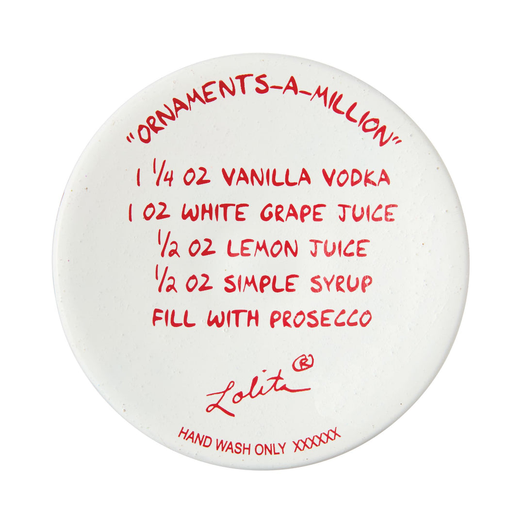 Ornaments-A-Million Hand Painted Wine Glass