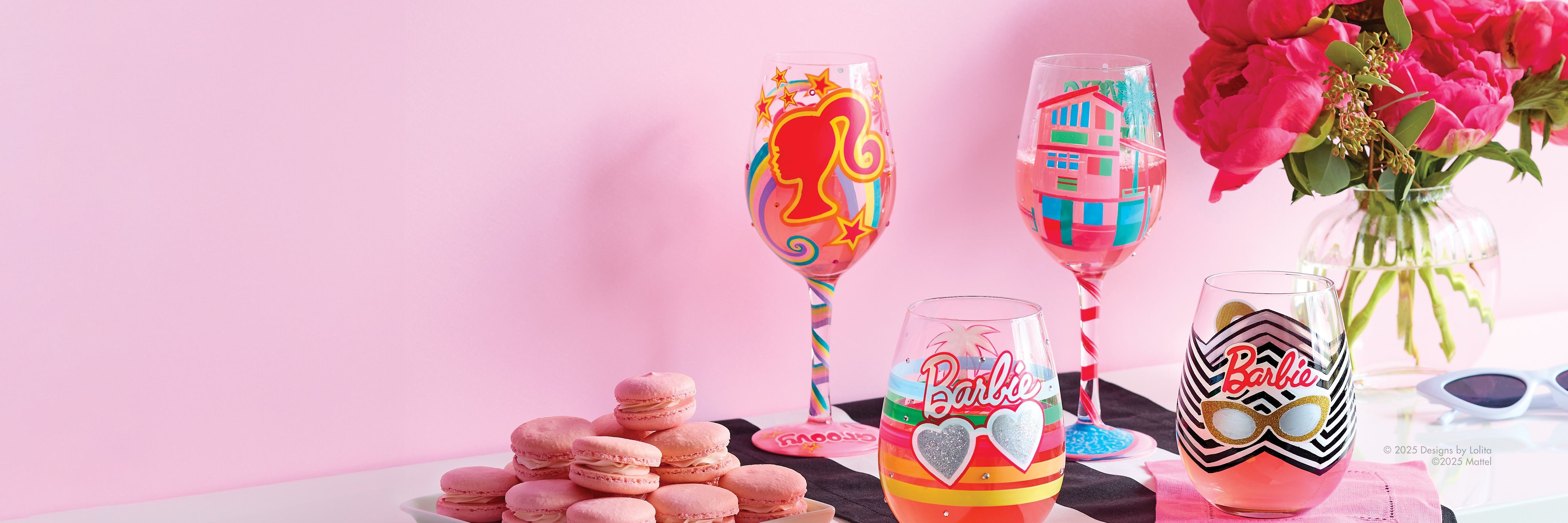 Decorative Hand Painted Glasses | Designs by Lolita Official Site