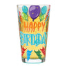 Happy Birthday Hand-Painted Beer Glass, 16 oz.