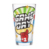 Game Day Hand-Painted Beer Glass, 16 oz.