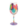 Wine Squad Hand-Painted Wine Glass, 15 oz.