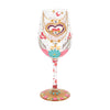 Mother of the Bride Hand-Painted Wine Glass, 15 oz.