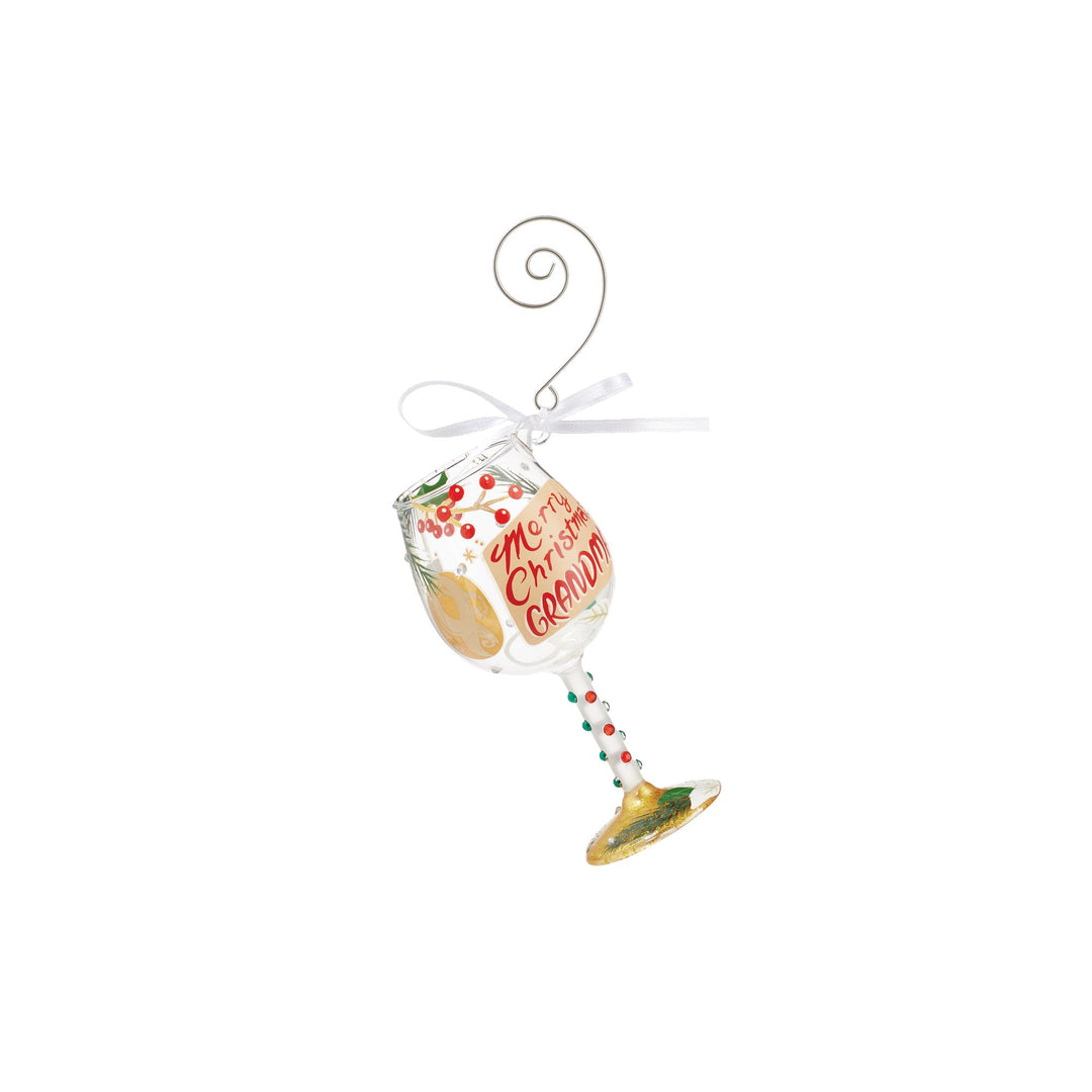 Merry Christmas Grandma Ornament