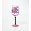 Lolita 21st Birthday Artisan Made Hand Painted Wine Glass