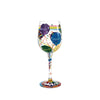 Lolita Aged to Perfection Birthday Artisan Painted Wine Glass